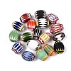 Handmade Millefiori Glass Barrel Beads LA-N002-23-1