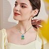 20Pcs 5 Style Alien Theme Colorful Acrylic Pendants FIND-CA0006-56-6
