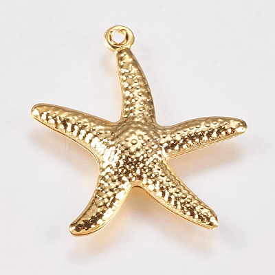 304 Stainless Steel Pendants STAS-G173-08G-1