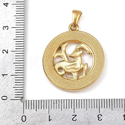 304 Stainless Steel Pendants STAS-C131-03G-06-1