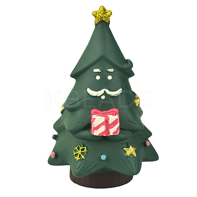 Resin Christmas Theme Miniature Ornaments XMAS-PW0001-090D-1
