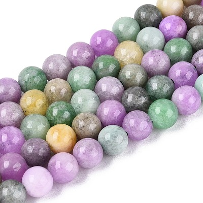 Natural Quartz Beads Strands G-N363-6mm-03-1