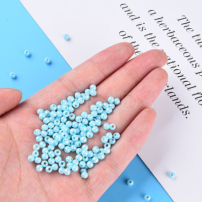 Opaque Acrylic Beads MACR-S371-11-I05-1