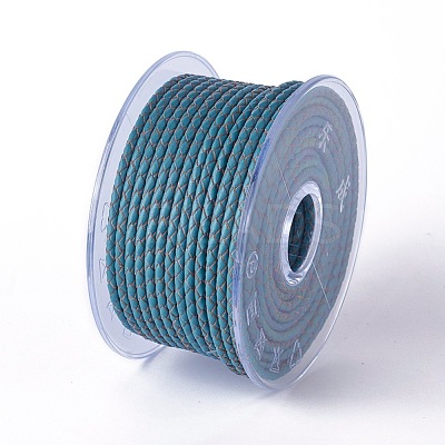 Braided Cowhide Cord WL-I004-6mm-12-1