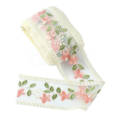 10 Yards Embroidery Polyester Lace Trim OCOR-GF0001-80A-1