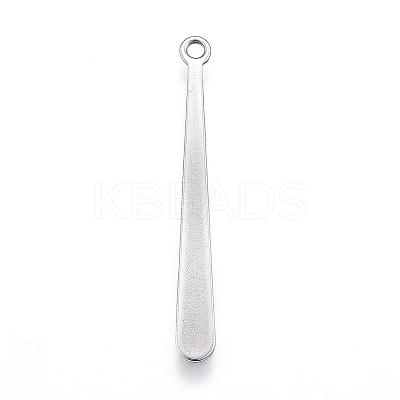 Tarnish Resistant 201 Stainless Steel Pendants STAS-P134-30-1