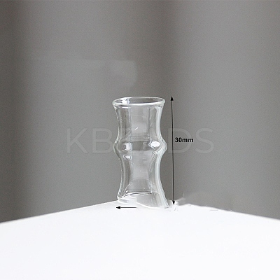 Glass Cups Miniature Ornaments MIMO-PW0001-150B-1