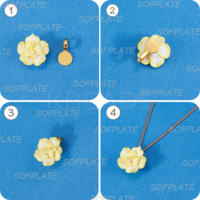 100Pcs 2 Color Tibetan Style Alloy Glue On Flat Pad Pendant Bails TIBE-SP0001-18-1