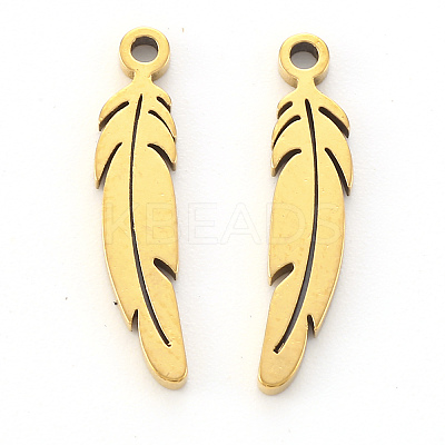 PVD Vacuum Plating 201 Stainless Steel Pendants LS-X-STAS-N092-13G-1