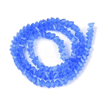 Imitation Jade Glass Beads Strands GLAA-N020-3mm-08-1