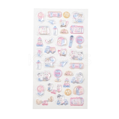 Plastic 3D Puffy Stickers DIY-H178-01D-1