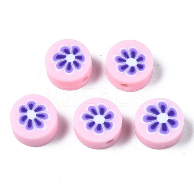 Handmade Polymer Clay Beads CLAY-N008-039J-1