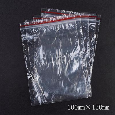 Plastic Resealable Packaging Bags OPP-G001-E-10x15cm-1
