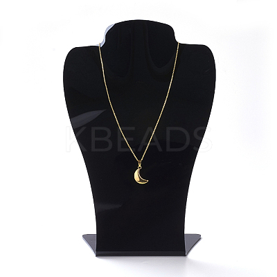 Organic Glass Necklace Displays NDIS-P002-01B-L-1