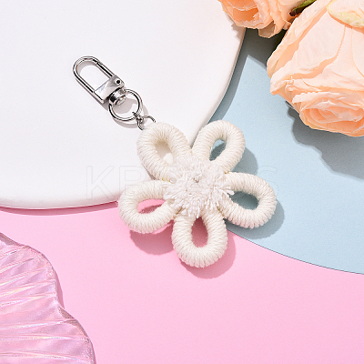 Polyester Pendant Decorations HJEW-YW00127-04-1