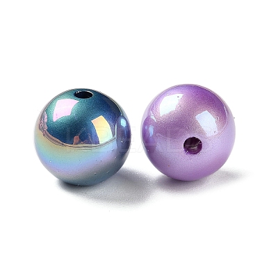 UV Plating Acrylic Beads MACR-D029-22B-1