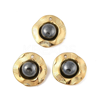 Dyed Shell Pearl Pendants STAS-P380-13G-1