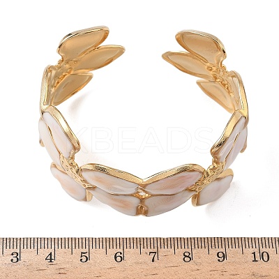 304 Stainless Steel Cuff Bangles for Women LS-BJEW-F525-04D-G-1