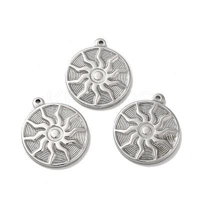 Non-Tarnish 304 Stainless Steel Pendants STAS-Q001-31P-1