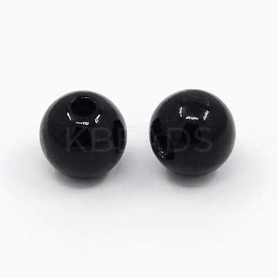 Imitated Pearl Acrylic Beads PACR-10D-5-1