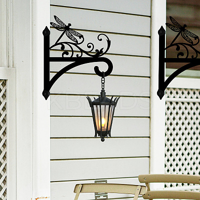 Iron Hanging Plant Hanger Bracket HJEW-WH0095-013-1