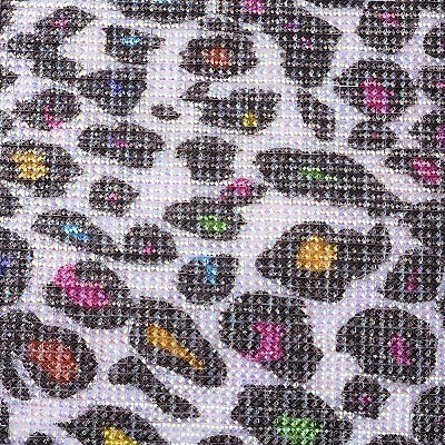 Glitter Hotfix Resin Rhinestone RB-T012-21B-1