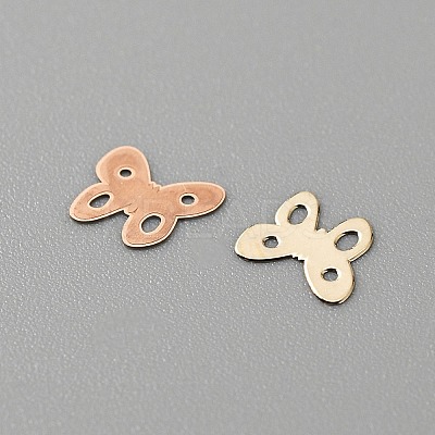 Butterfly Brass Cabochons MRMJ-WH0003-07C-G-1