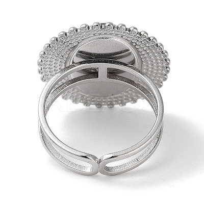 Ion Plating(IP) 304 Stainless Steel Ring RJEW-B059-03P-05-1