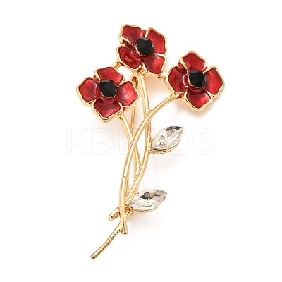 Alloy Brooches JEWB-B001-07KCG-1