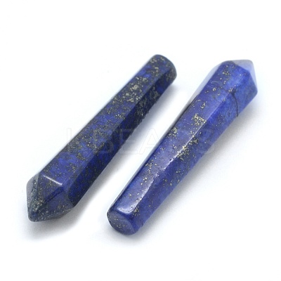 Natural Lapis Lazuli Pointed Beads G-E490-E20-1
