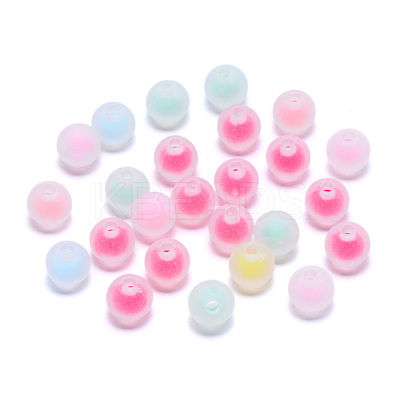 Transparent Acrylic Beads TACR-S135-001-1