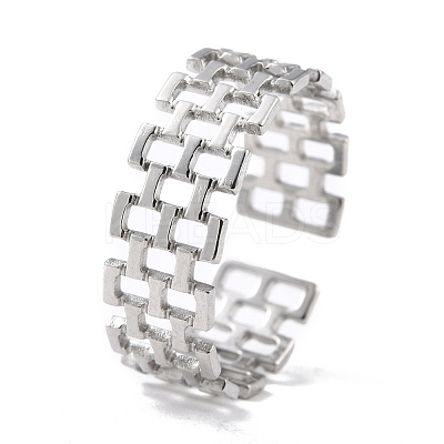 Tarnish Resistant 304 Stainless Steel Finger Rings RJEW-L102-20P-1