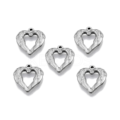 Non-Tarnish 201 Stainless Steel Pendants STAS-N099-15-1