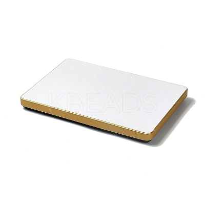 10-Slot PU Leather Pendant Necklace Display Tray Stands VBOX-C003-10A-1