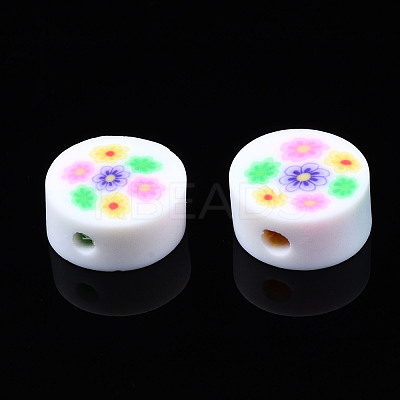 Handmade Polymer Clay Beads CLAY-N008-039M-1