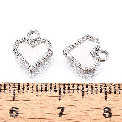 304 Stainless Steel Pendant Cabochon Settings STAS-T065-86P-01-1