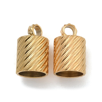 Ion Plating(IP) 304 Stainless Steel Cord Ends STAS-Z084-07G-01B-1