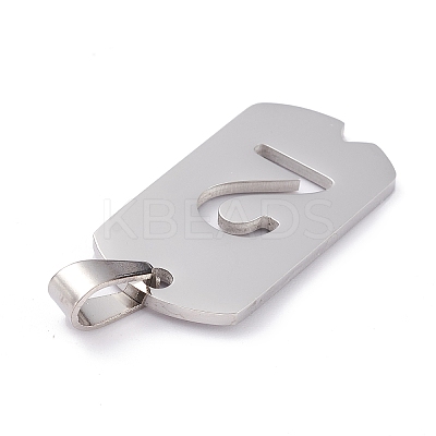Non-Tarnish 304 Stainless Steel Pendants LS-STAS-H144-02P-2-1