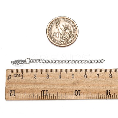 Tarnish Resistant 304 Stainless Steel Chain Extender FIND-JF00071-01-1