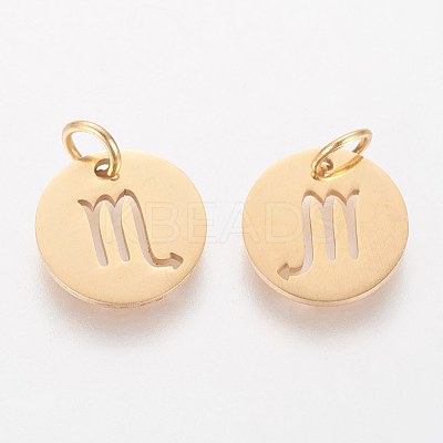 Ion Plating(IP) 304 Stainless Steel Pendants A-STAS-Q201-T445-8G-1