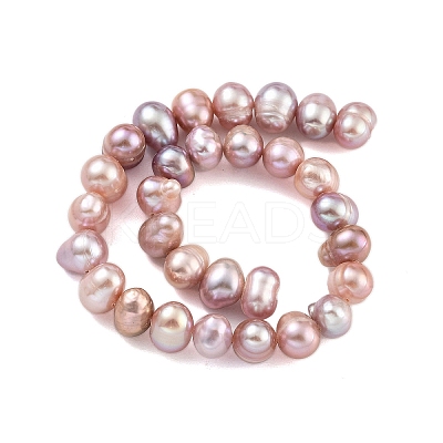 Natural Cultured Freshwater Pearl Beads Strands PEAR-C003-12C-1