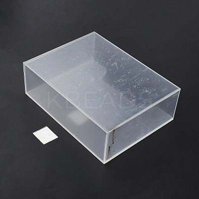 Acrylic Wall Mounted Disposable Towel Storage Holders for Bathroom CON-WH0107-93-1