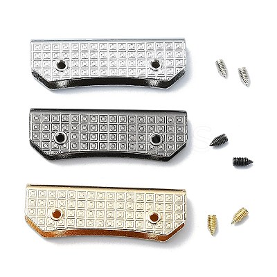 (Defective Closeout Sale: Scratch)Zinc Alloy Bag Decorate Corners Protector PURS-XCP0001-04-1