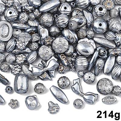 214G Pearlized Opaque Acrylic Beads OACR-YW0004-40-1