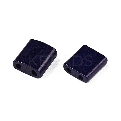 2-Hole Baking Paint Glass Seed Beads SEED-S023-17C-14-1