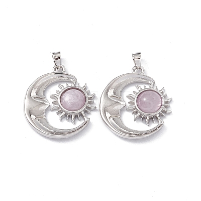 Natural Kunzite Pendants KK-A173-04P-02-1