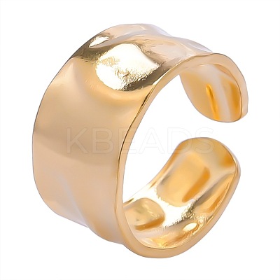 304 Stainless Steel Open Cuff Rings RE9751-2-1