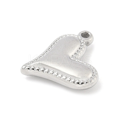 304 Stainless Steel Heart Pendants STAS-R162-01P-01-1