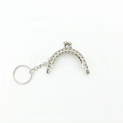 Iron Purse Frame Kiss Clasp Lock PURS-PW0010-25P-1