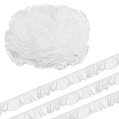 6M Organza Lace Trim Fabric SENE-HY0001-01A-1